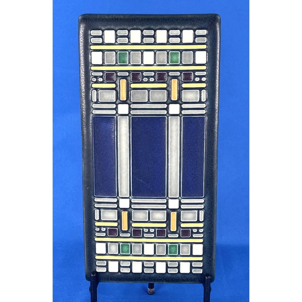 Motawi Frank Lloyd Wright Bend Bungalow Skylight Tile 4x8 Tray MCM